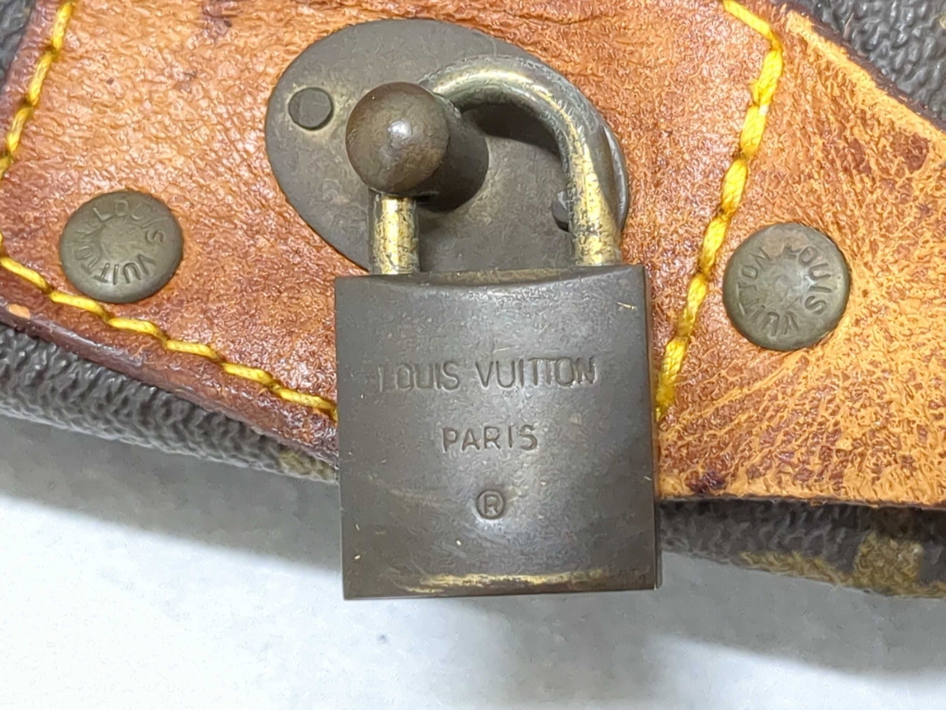 LOUIS VUITTON Monogram M45266 Danube Old Model/Grand Marceau Shoulder Bag