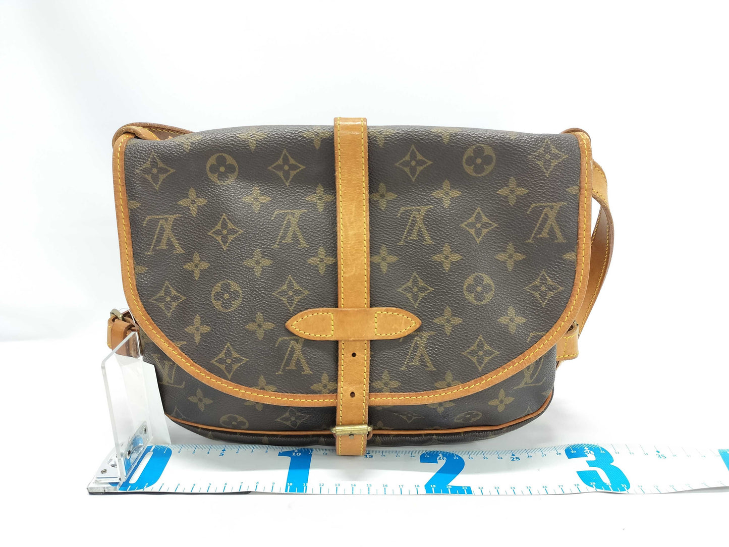 LOUIS VUITTON Monogram M42256 Saumur 30 Shoulder Bag