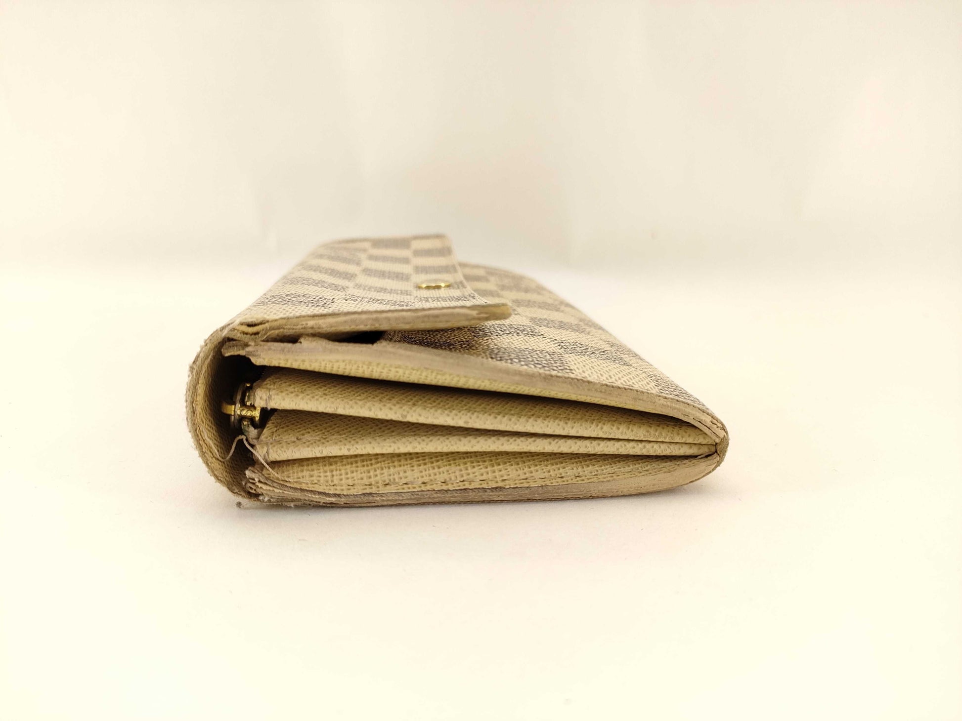 LOUIS VUITTON Damier Azur Long Wallet