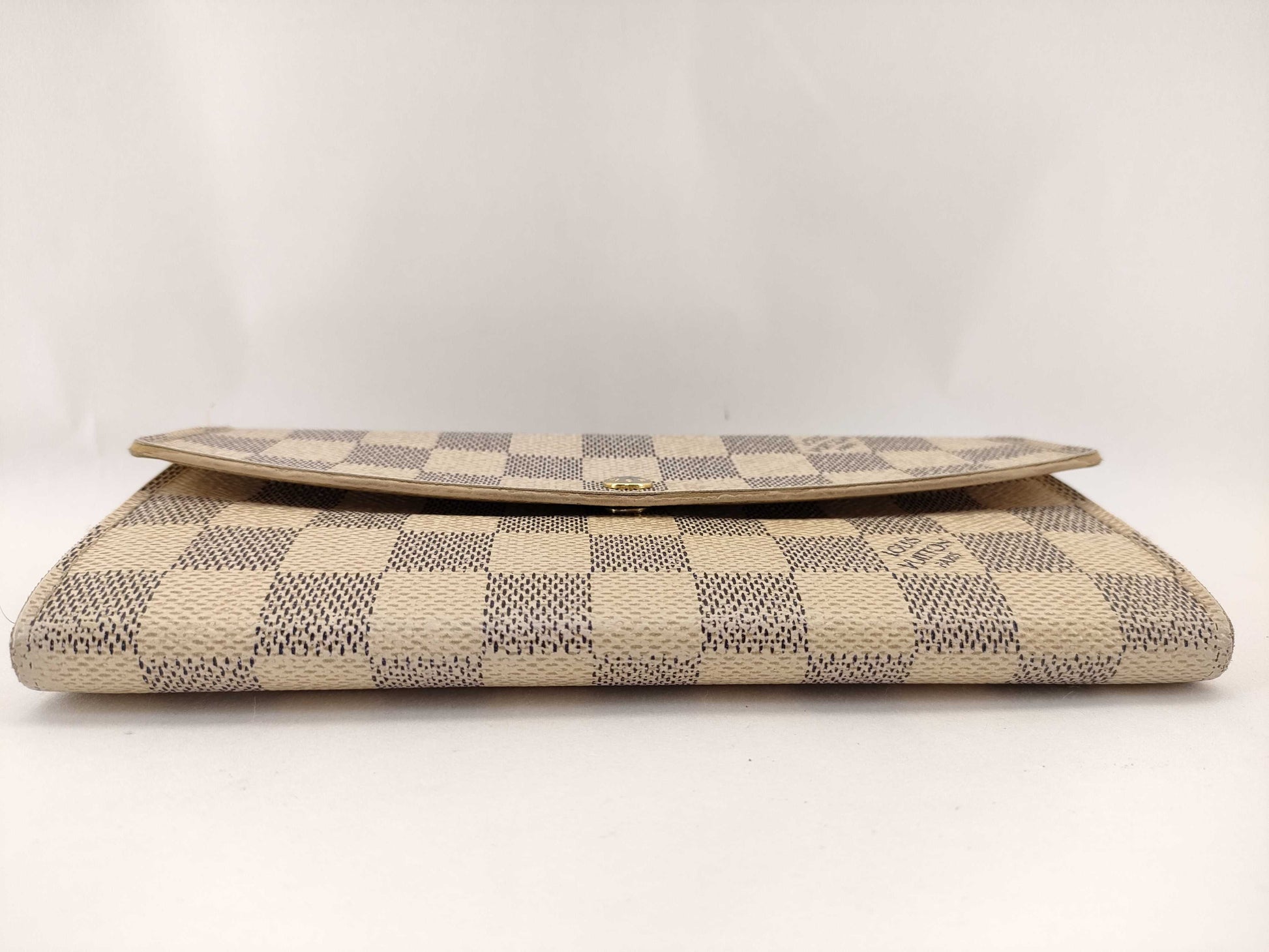 LOUIS VUITTON Damier Azur Long Wallet