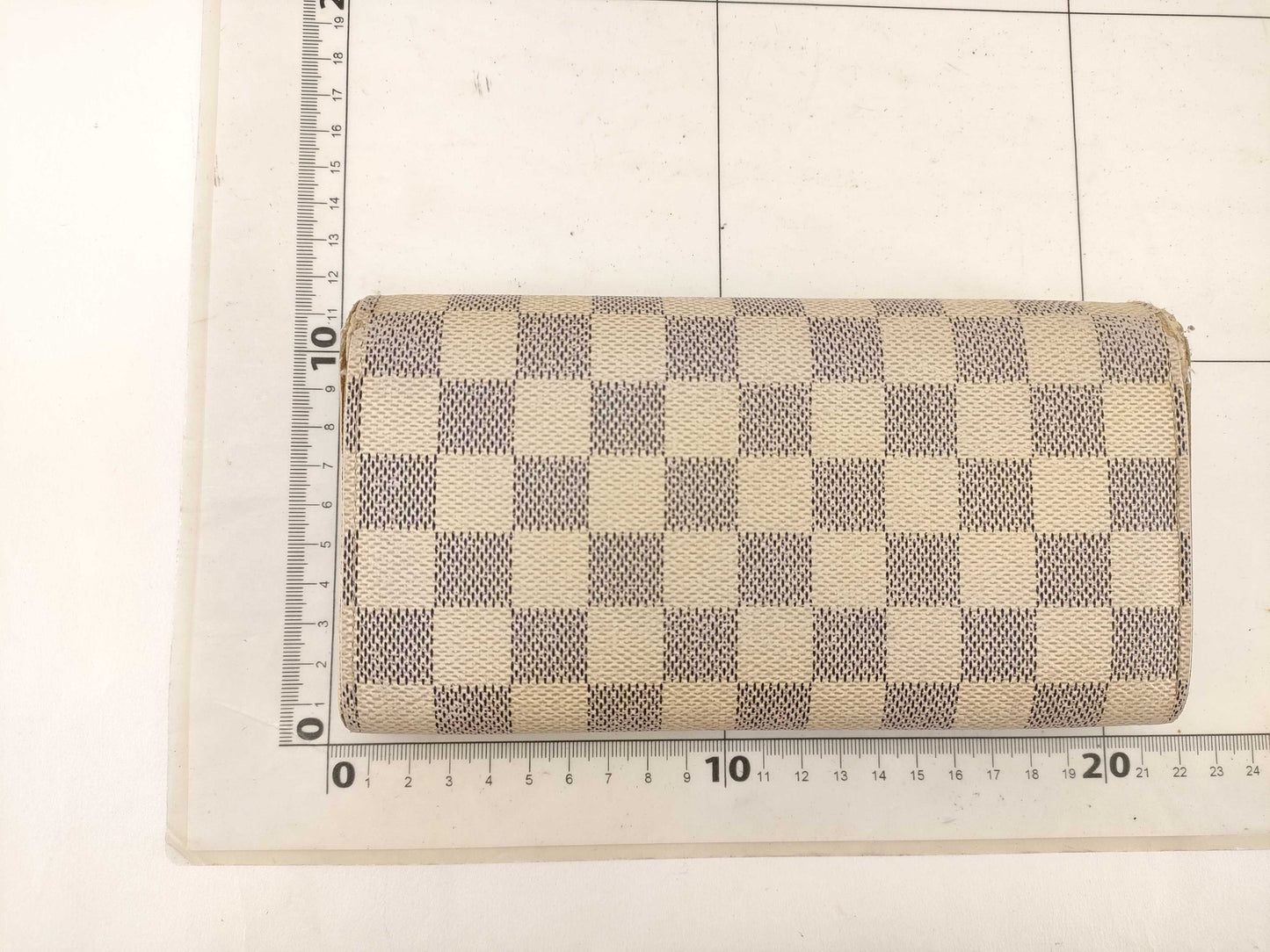 LOUIS VUITTON Damier Azur Long Wallet