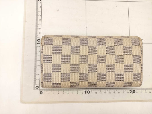 LOUIS VUITTON Damier Azur Long Wallet