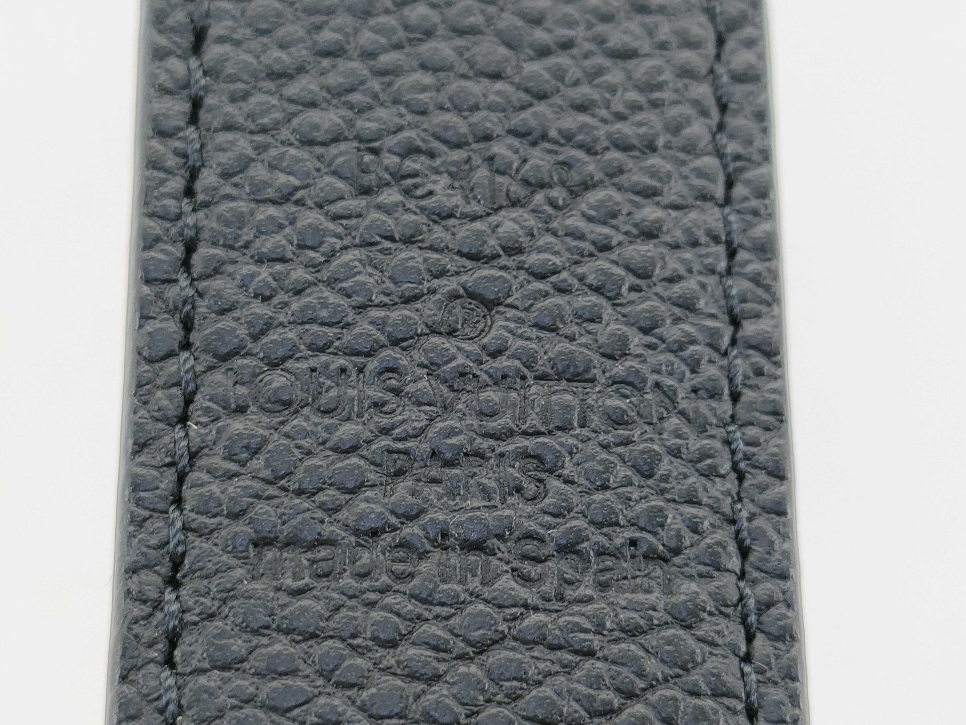 LOUIS VUITTON Monogram Macassar Belt