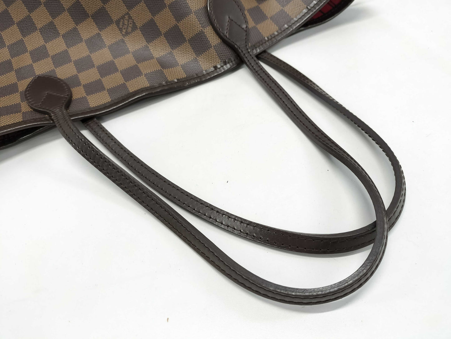 LOUIS VUITTON Damier N41358 Neverfull MM Tote Bag