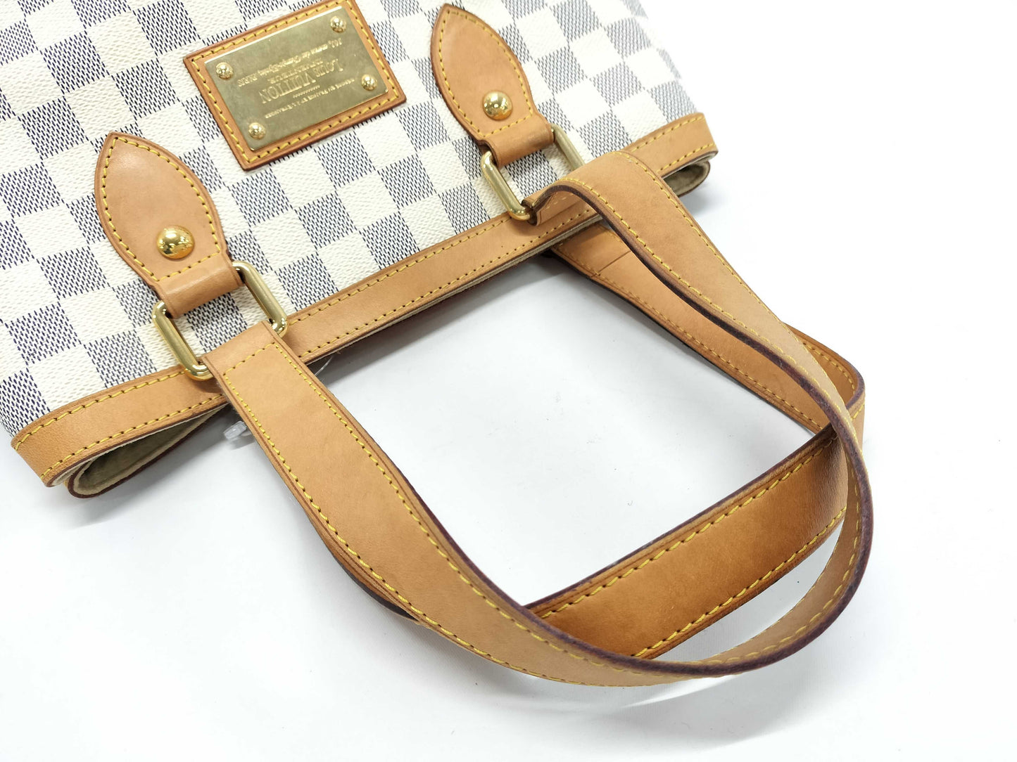 LOUIS VUITTON Damier Azur N51207 Hampstead PM Handbag