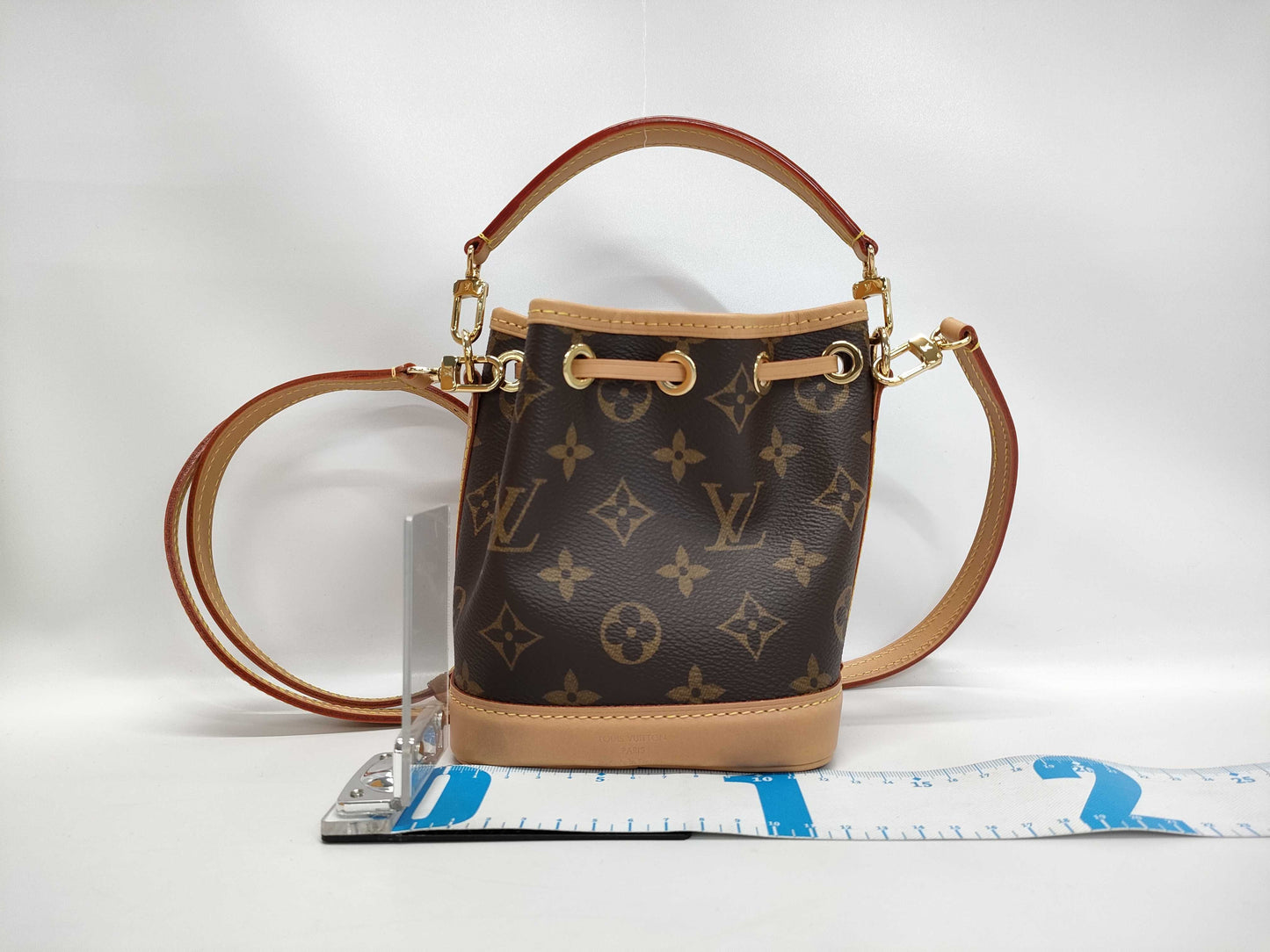 LOUIS VUITTON Monogram M81266 Nano Noe Shoulder Bag/Handbag