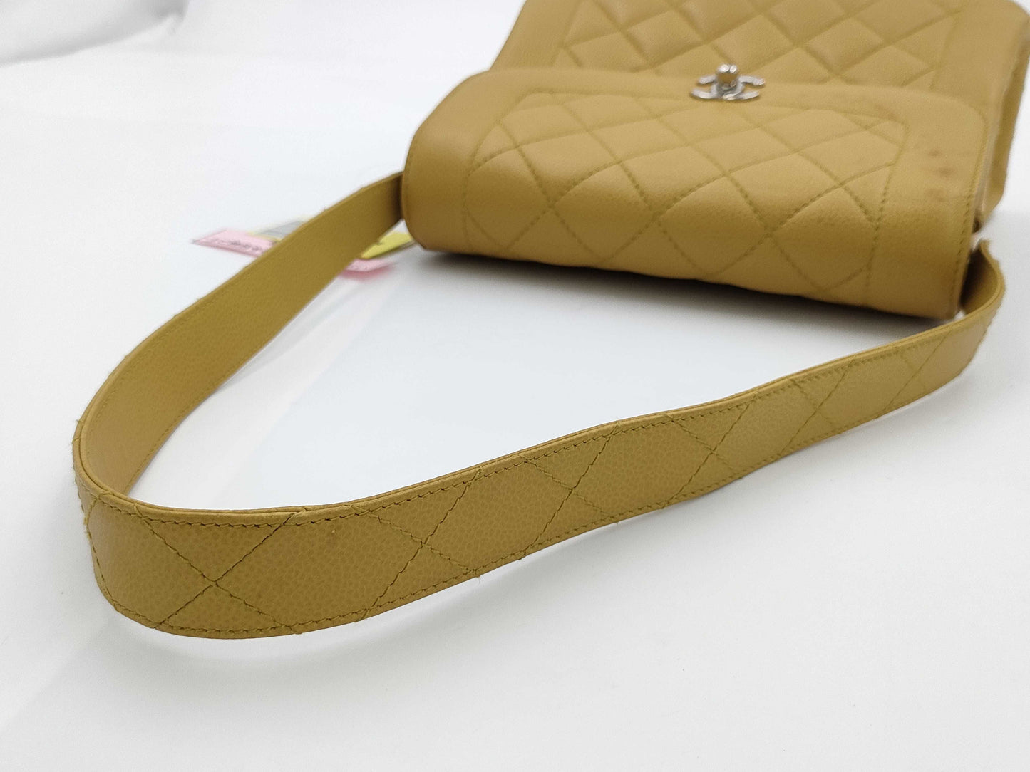CHANEL Caviar Skin Diana One-Shoulder Shoulder Bag