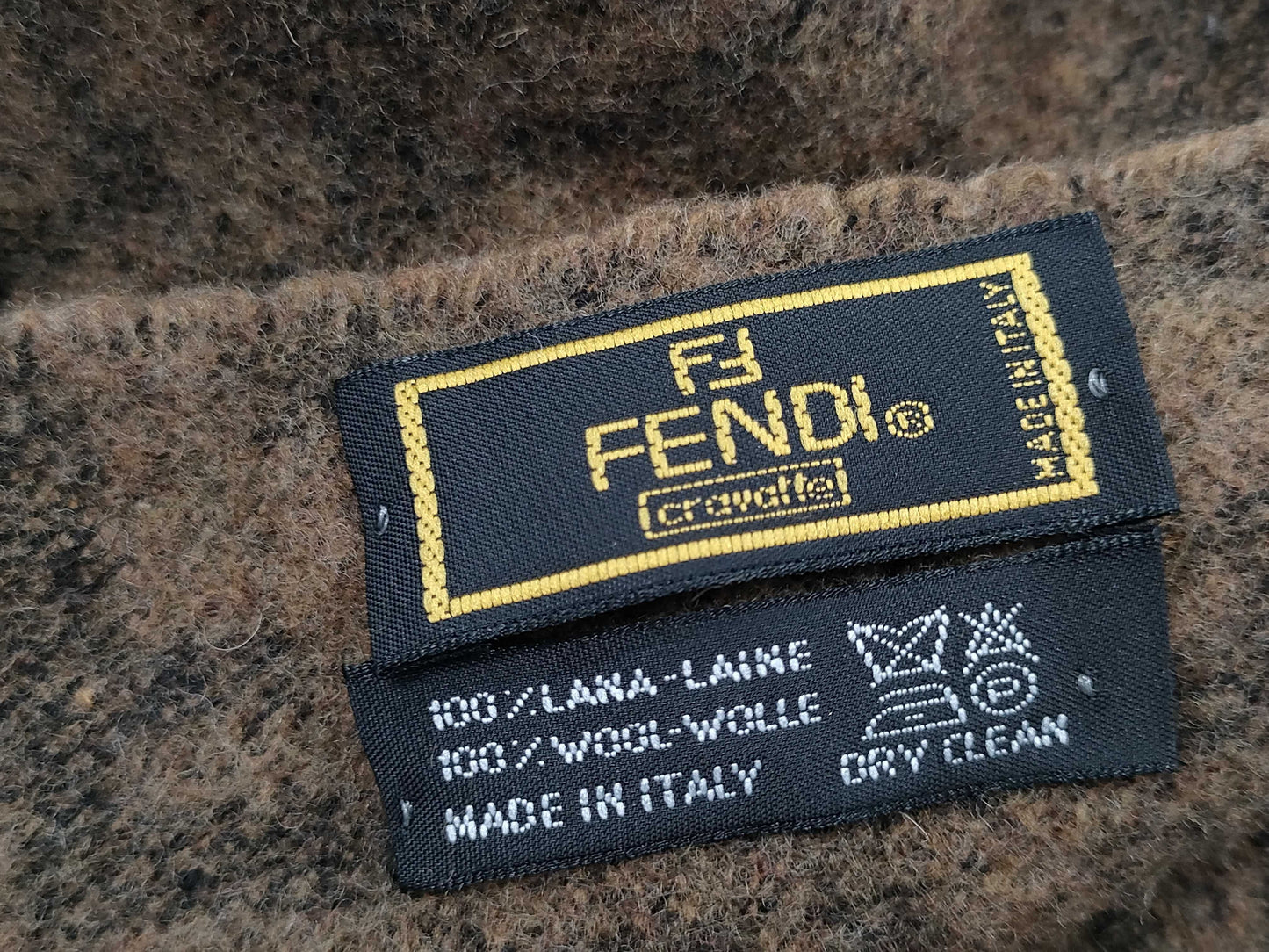 FENDI Zucca scarf scarf