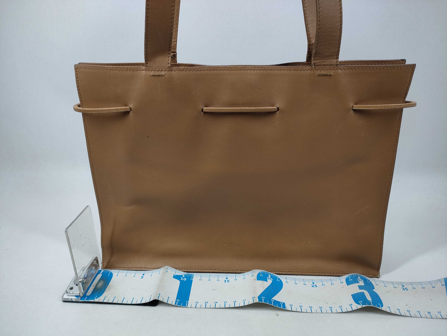 GUCCI Leather Shoulder Tote Bag