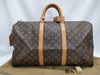 LOUIS VUITTON Monogram M41416 Keepall Bandouliere 50 Boston Bag