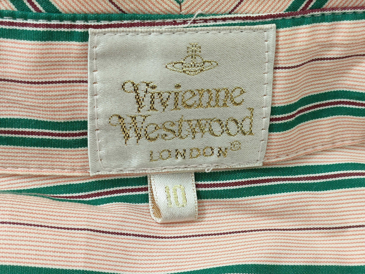 Vivienne Westwood Vivienne Westwood striped shirt dress Dress