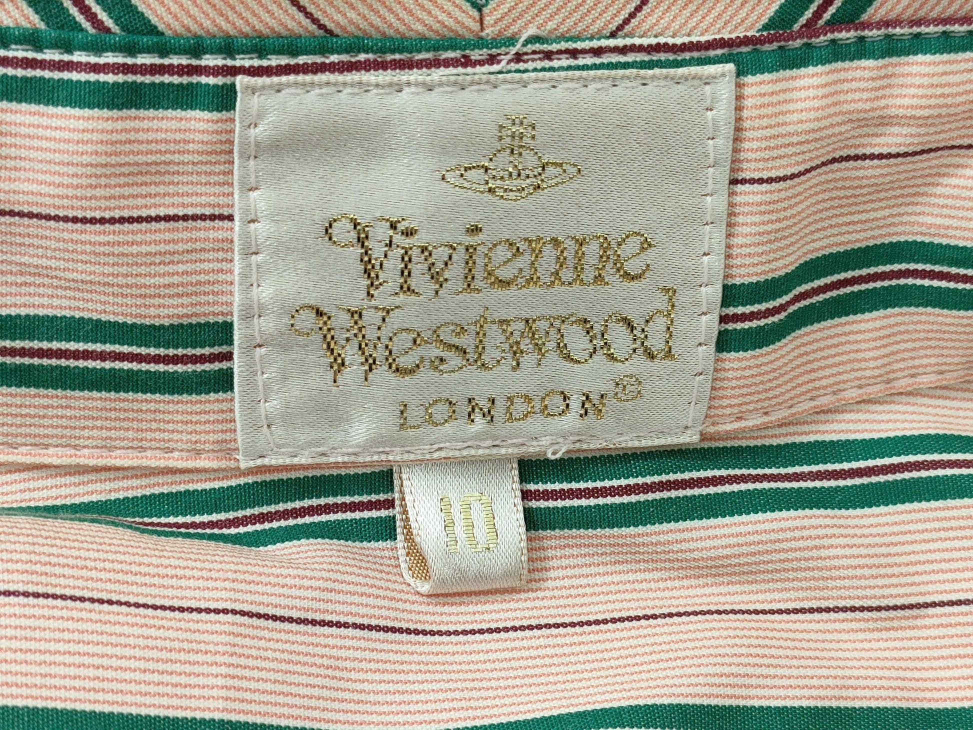 Vivienne Westwood Vivienne Westwood striped shirt dress Dress