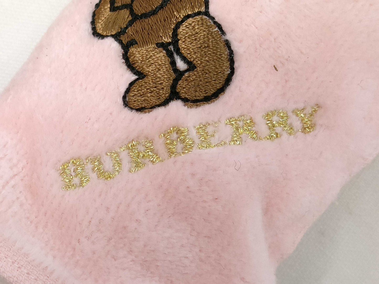 BURBERRY Towel Handkerchief and Plush Toy Set