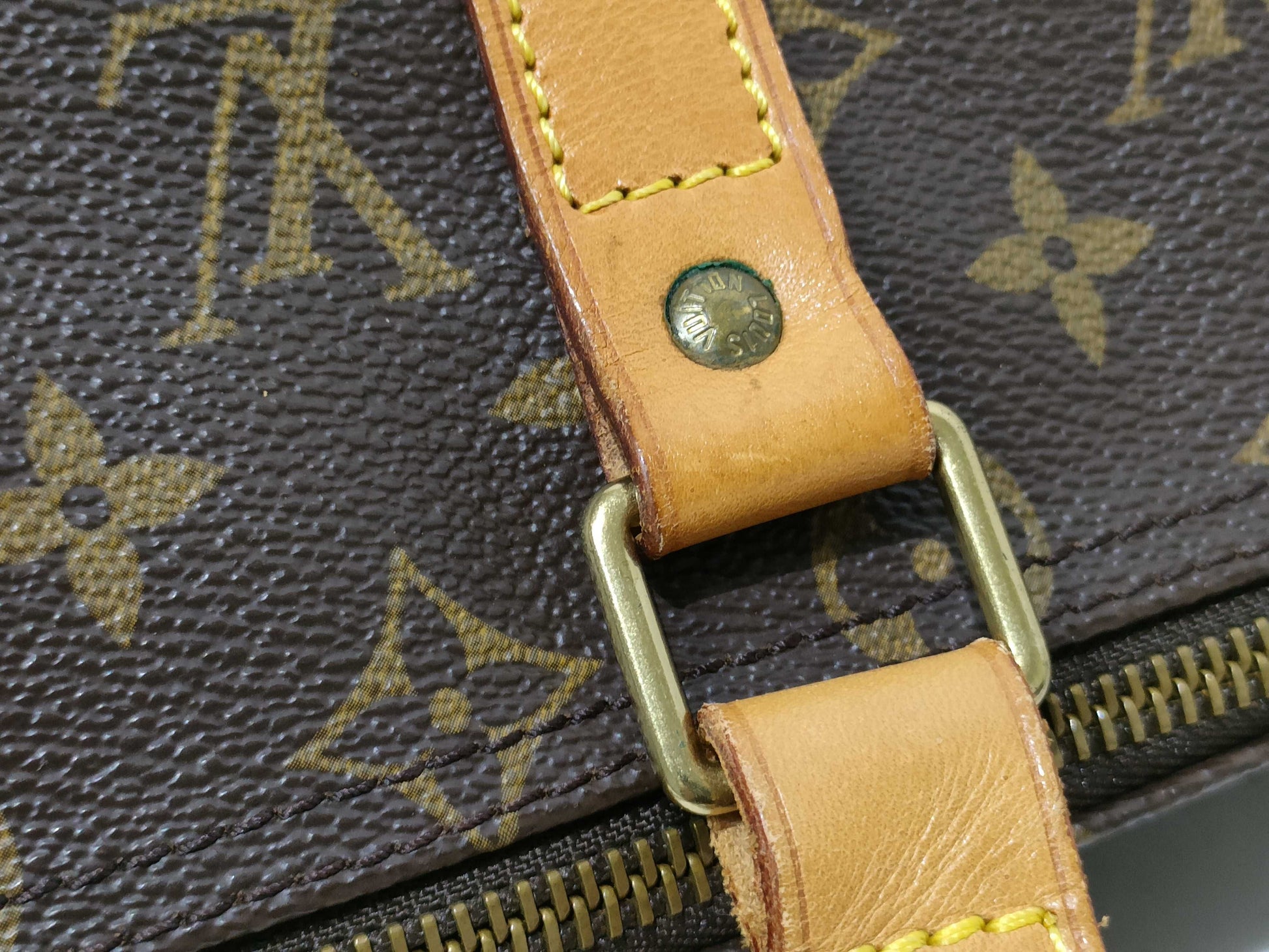 LOUIS VUITTON Monogram Flanery Tote Bag