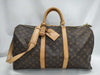 LOUIS VUITTON Monogram M41416 Keepall Bandouliere 50 Boston Bag