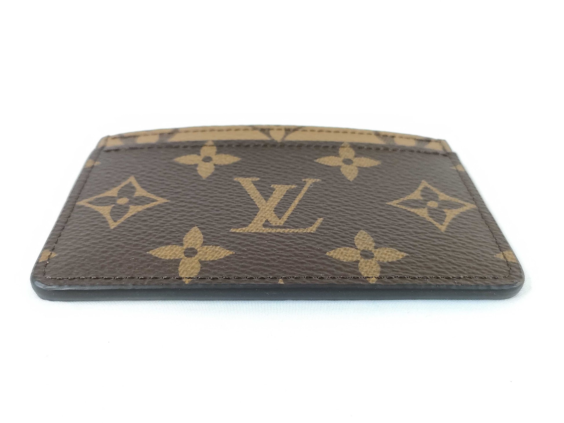 LOUIS VUITTON Monogram Reverse Card Case Carte Sample with RFID, Card Case, Pass Case, Business Card Case