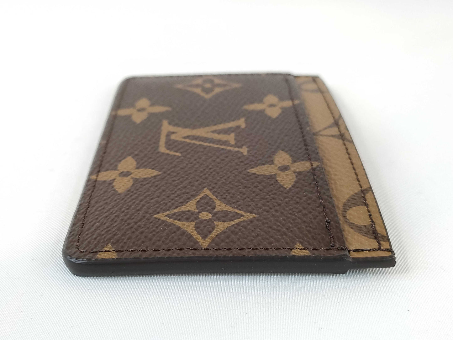 LOUIS VUITTON Monogram Reverse Card Case Carte Sample with RFID, Card Case, Pass Case, Business Card Case