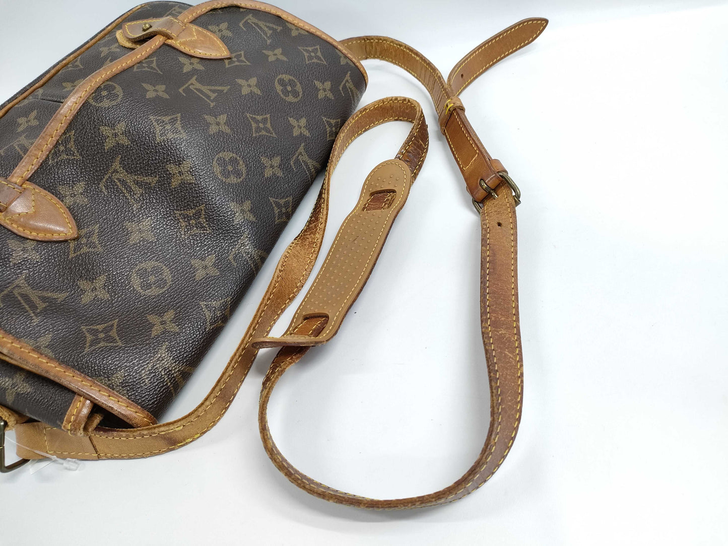 LOUIS VUITTON Monogram M42248 Gibessier PM Shoulder Bag