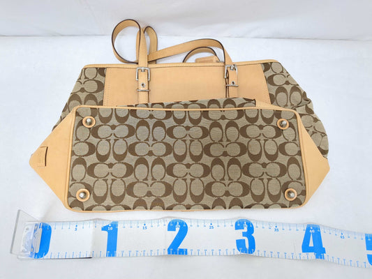 COACH Signature JJ 6894 + A1069-F12935 3-Piece Tote Bag