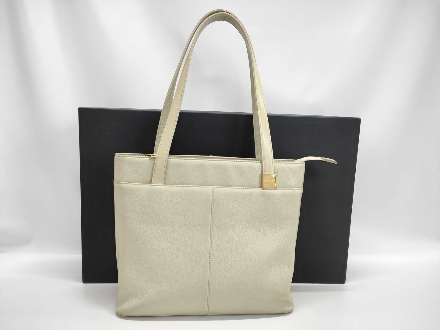 BURBERRY Medium Check Tote Bag