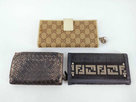 GUCCI / Fendi / Zucca / Bottega Veneta etc. Wallet Set