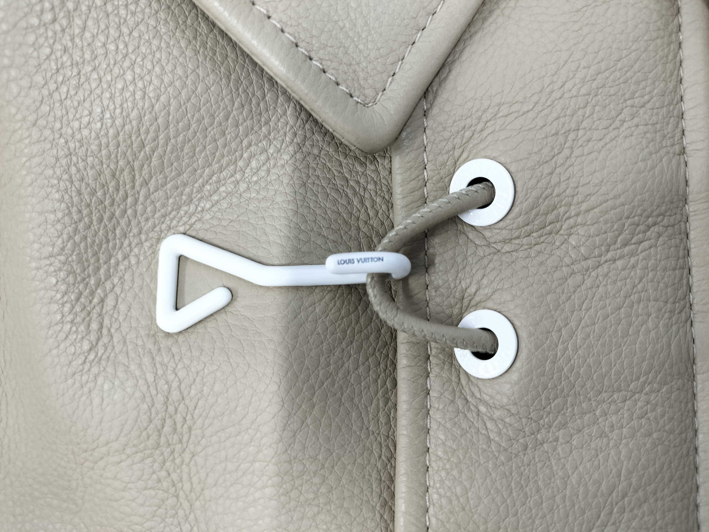 LOUIS VUITTON Leather/Blouson Jacket
