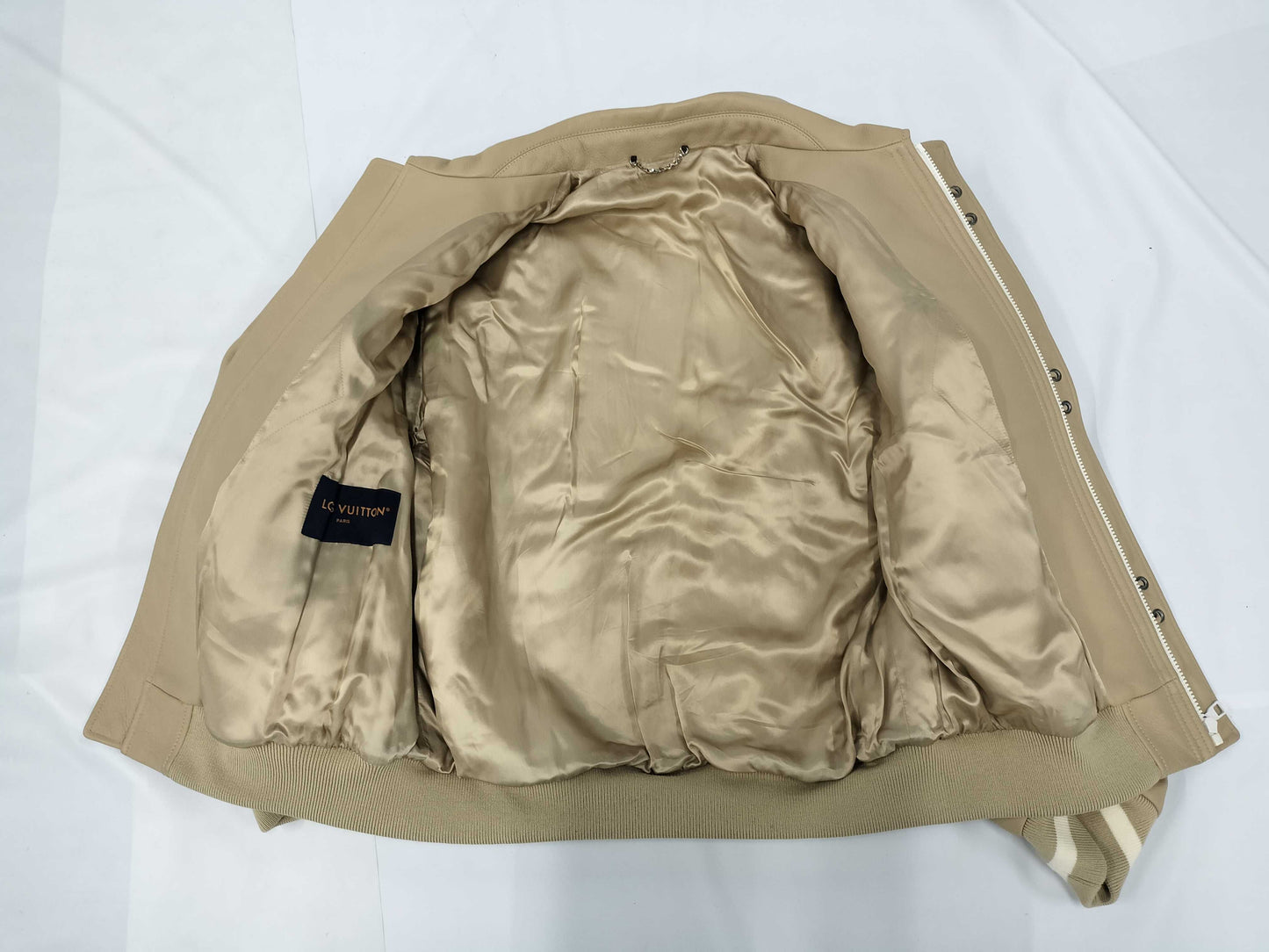 LOUIS VUITTON Leather/Blouson Jacket
