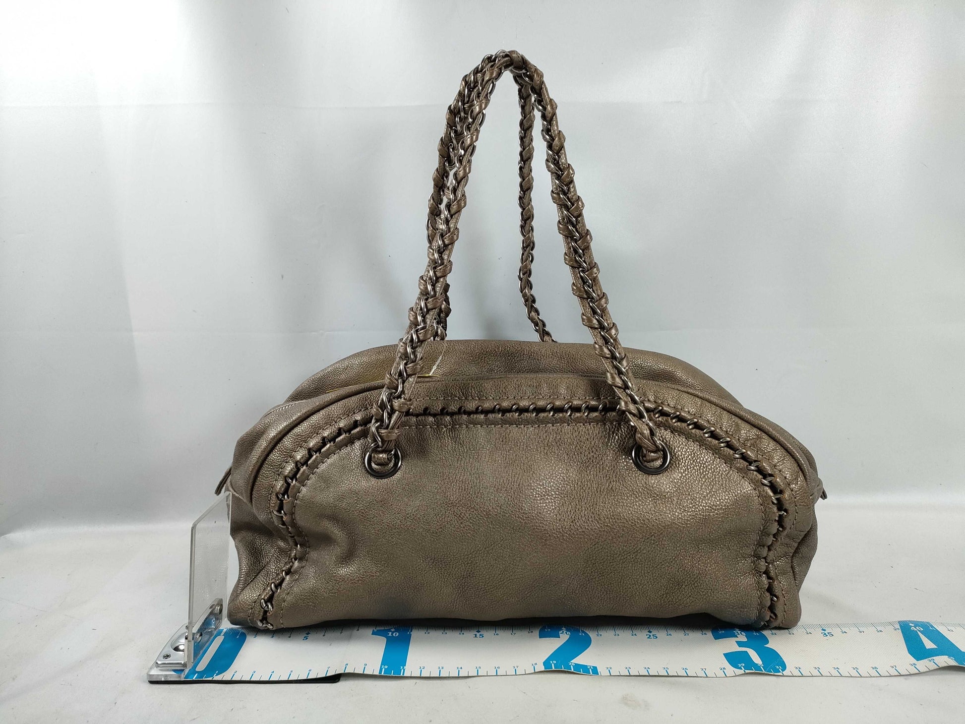 CHANEL Luxury Coco Mark Chain Tote Boston Shoulder Bag