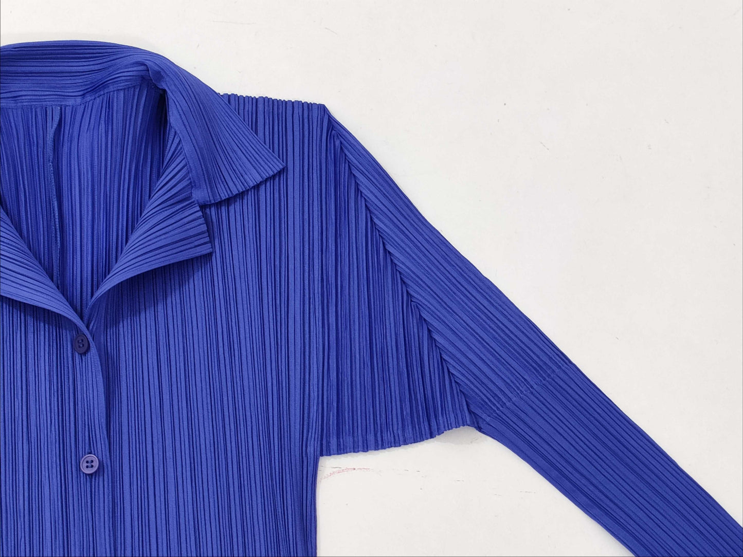 ISSEY MIYAKE pleats please long sleeve purple top