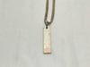 GUCCI Necklace Double Pole Chain Plate AG925 Necklace