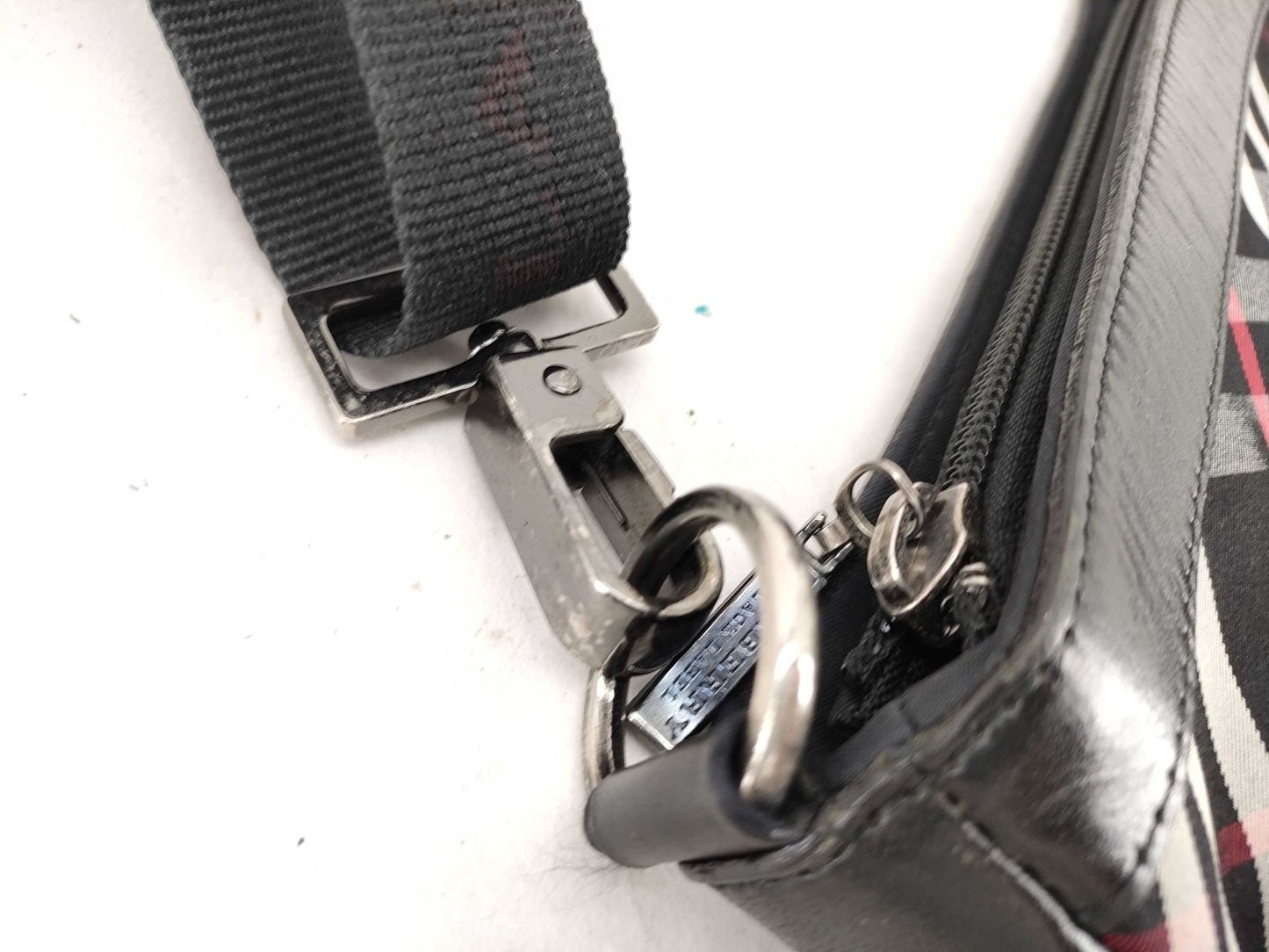 BURBERRY Black Label Check Nylon Shoulder Bag