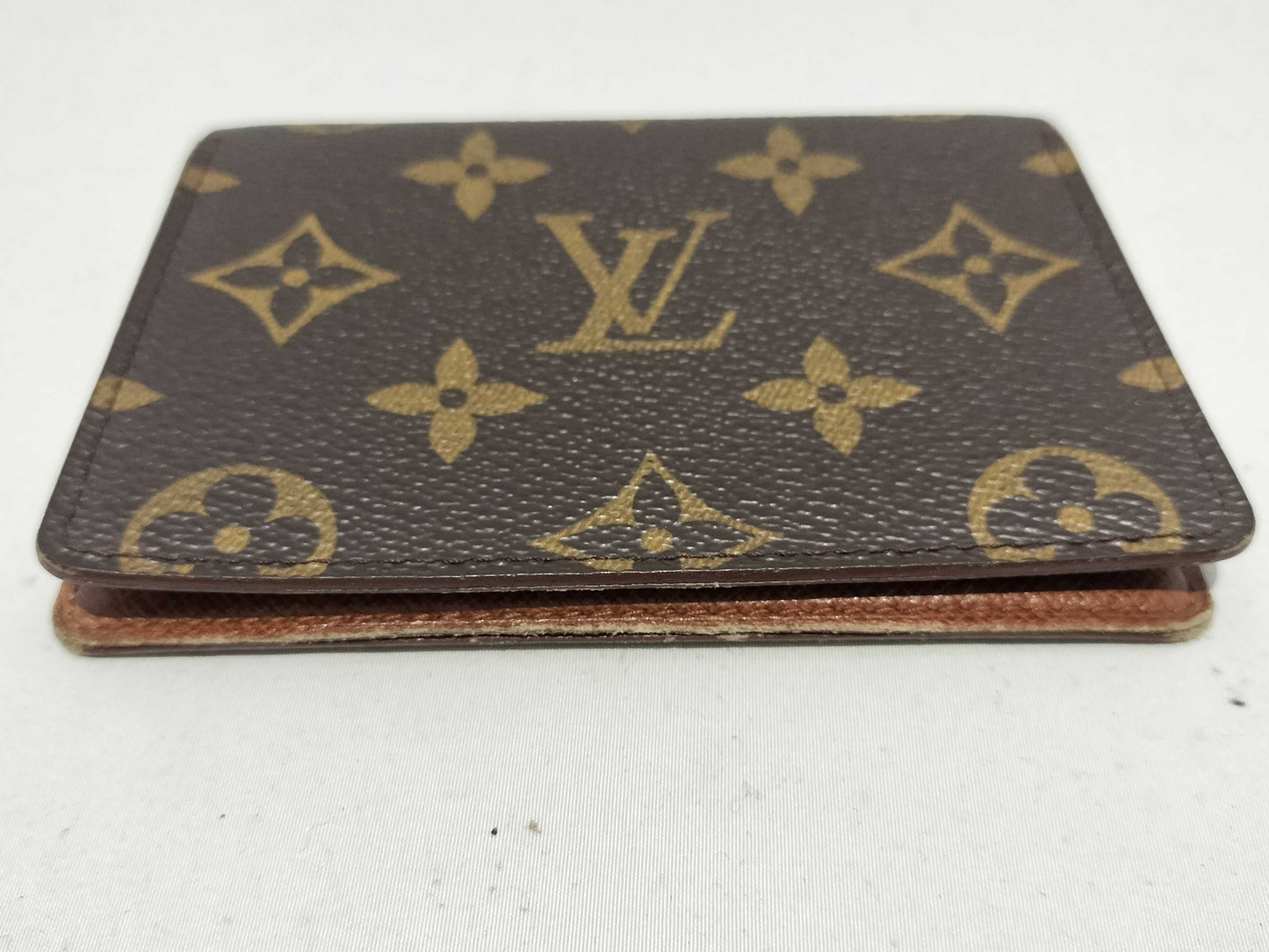 LOUIS VUITTON Monogram Porte 2 Carte Vertical Card Case, Pass Case, Business Card Case