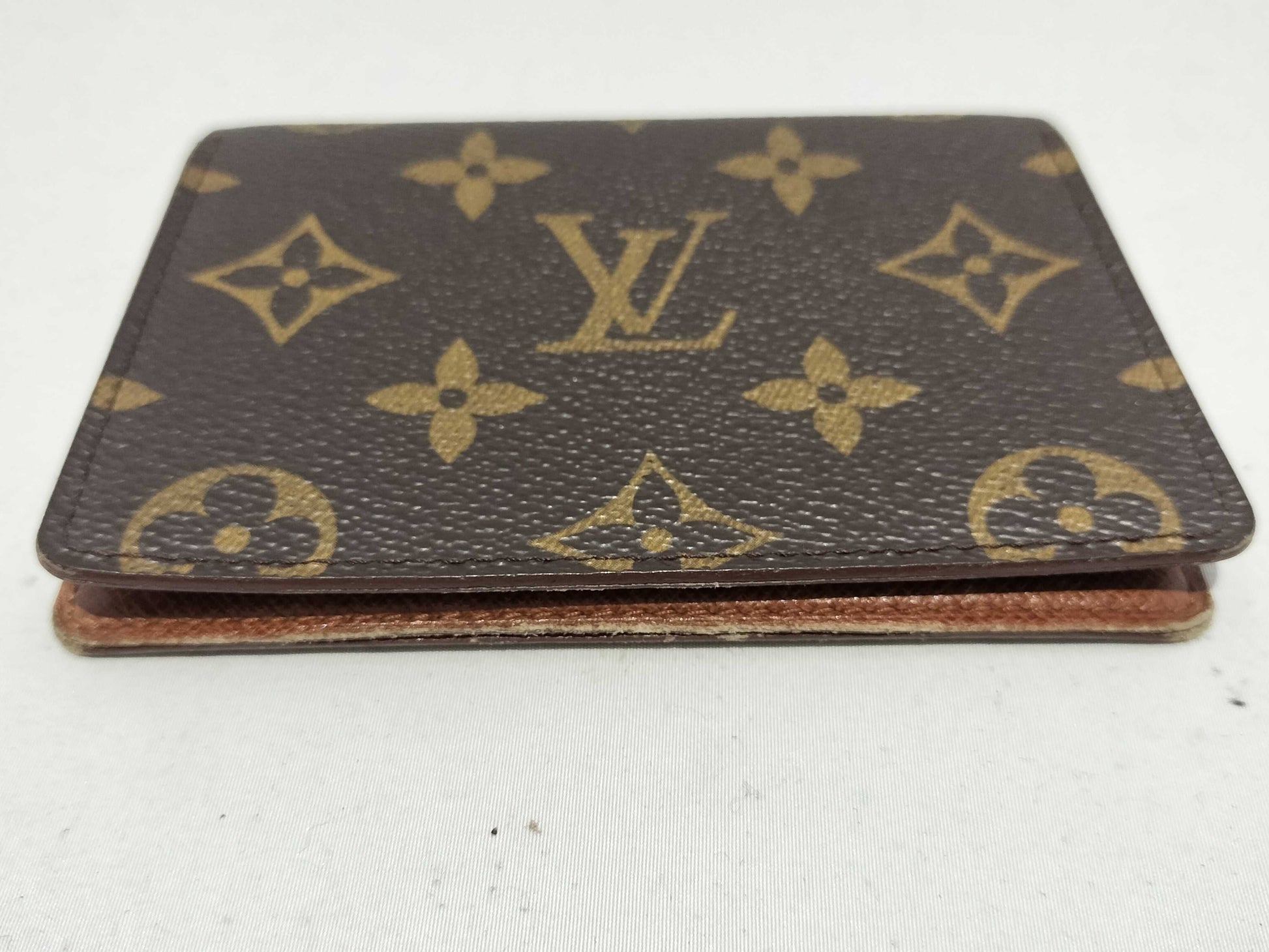 LOUIS VUITTON Monogram Porte 2 Carte Vertical Card Case, Pass Case, Business Card Case