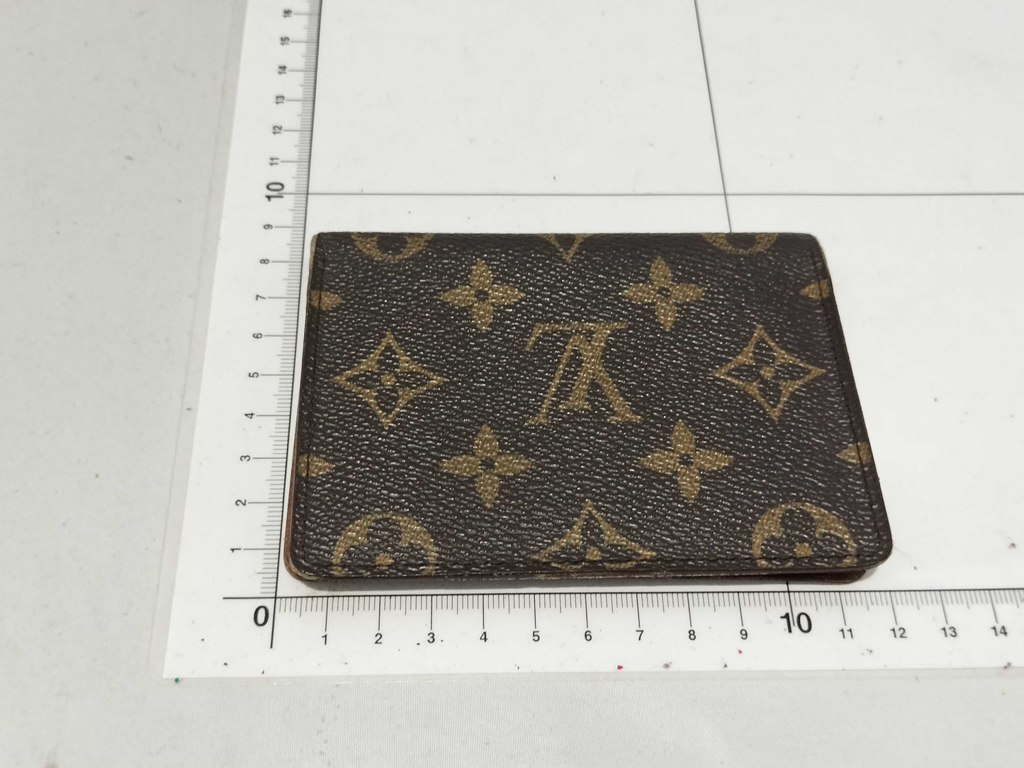 LOUIS VUITTON Monogram Porte 2 Carte Vertical Card Case, Pass Case, Business Card Case