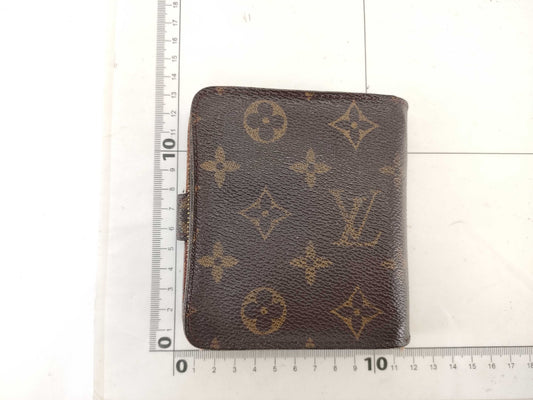 LOUIS VUITTON Monogram Compact Zip Wallet M61667 / MI1013