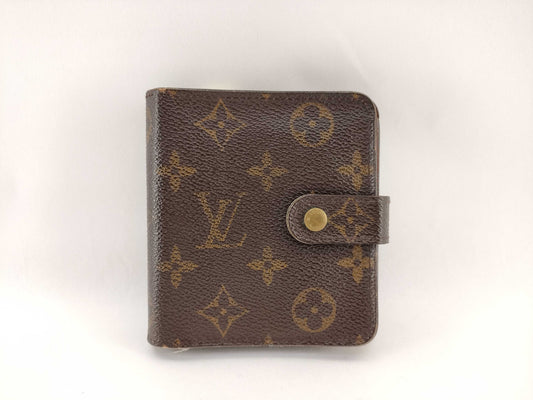 LOUIS VUITTON Monogram Compact Zip Wallet M61667 / MI1013
