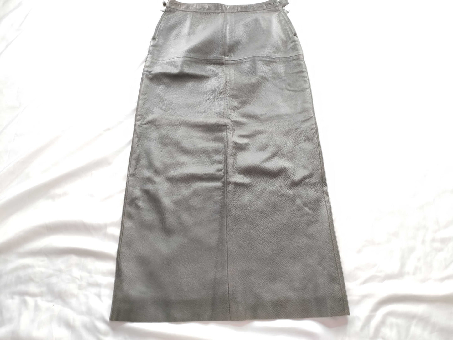 HERMES Leather Skirt Skirt