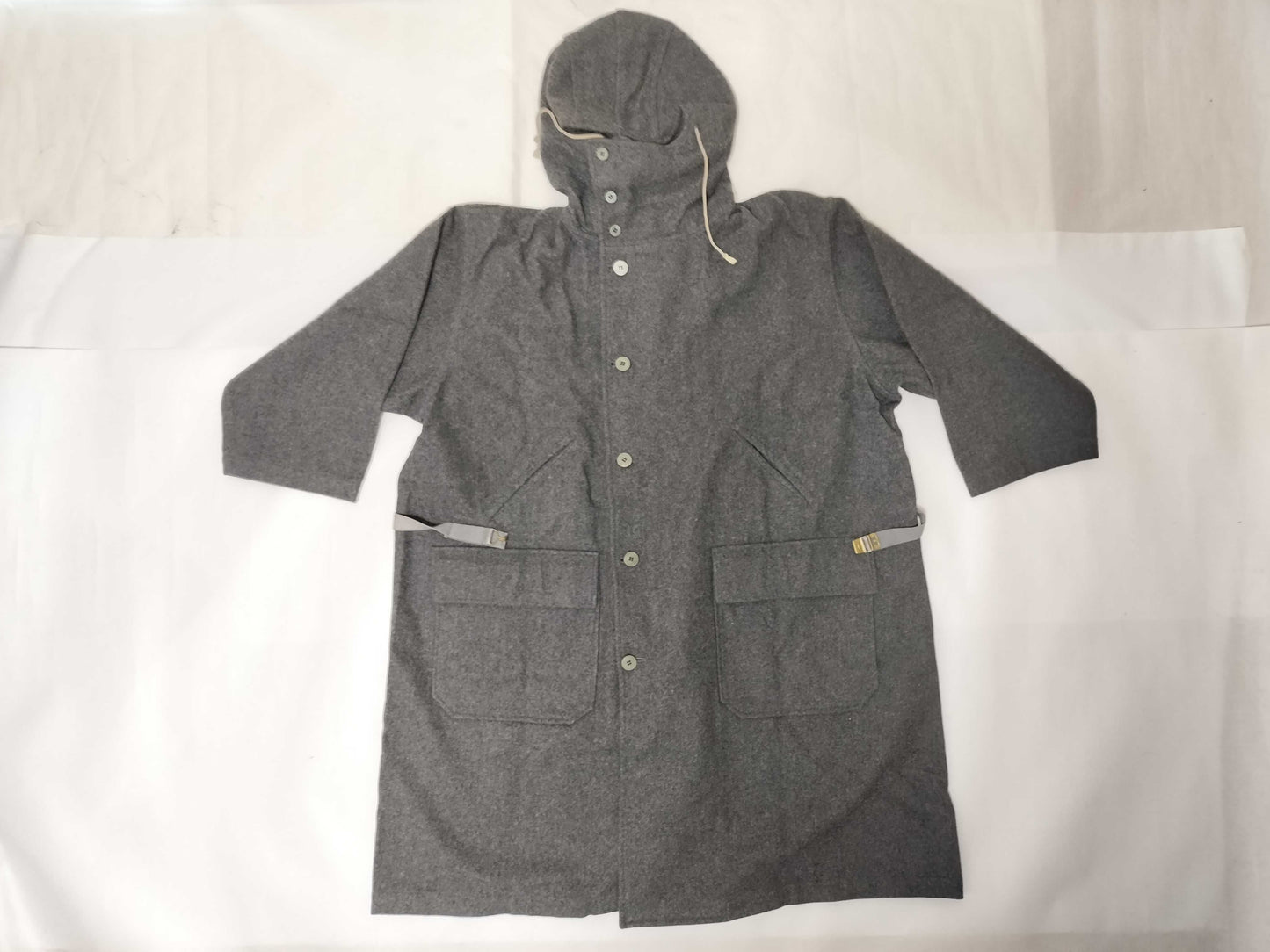 Yohji Yamamoto Ys Wool Coat, Charcoal Gray