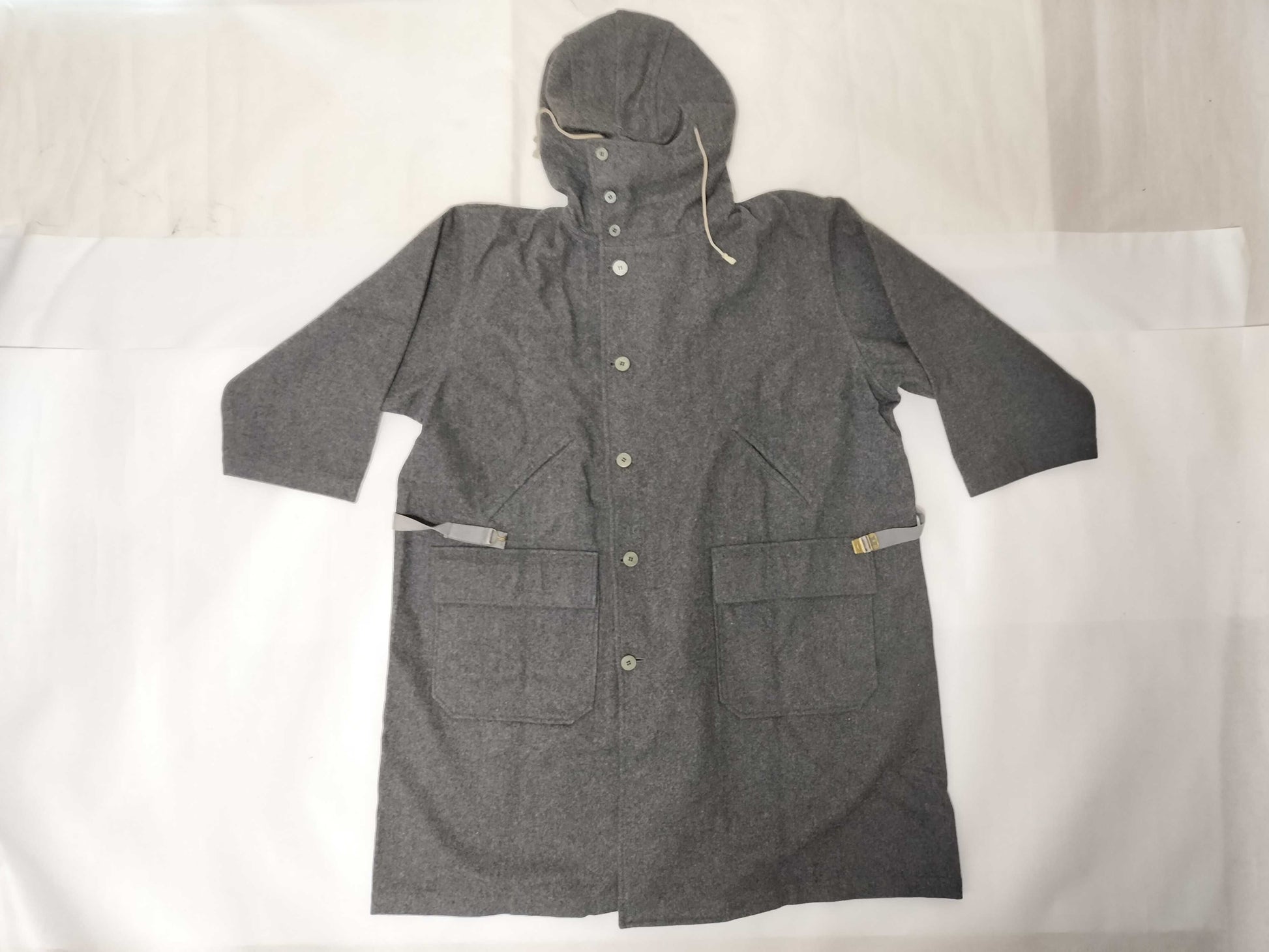Yohji Yamamoto Ys Wool Coat, Charcoal Gray