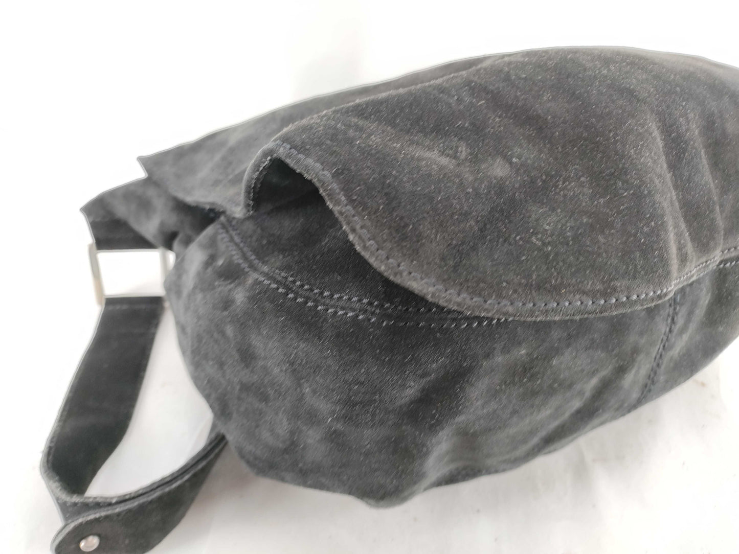 BOTTEGA VENETA Velvet Messenger Bag Shoulder Bag