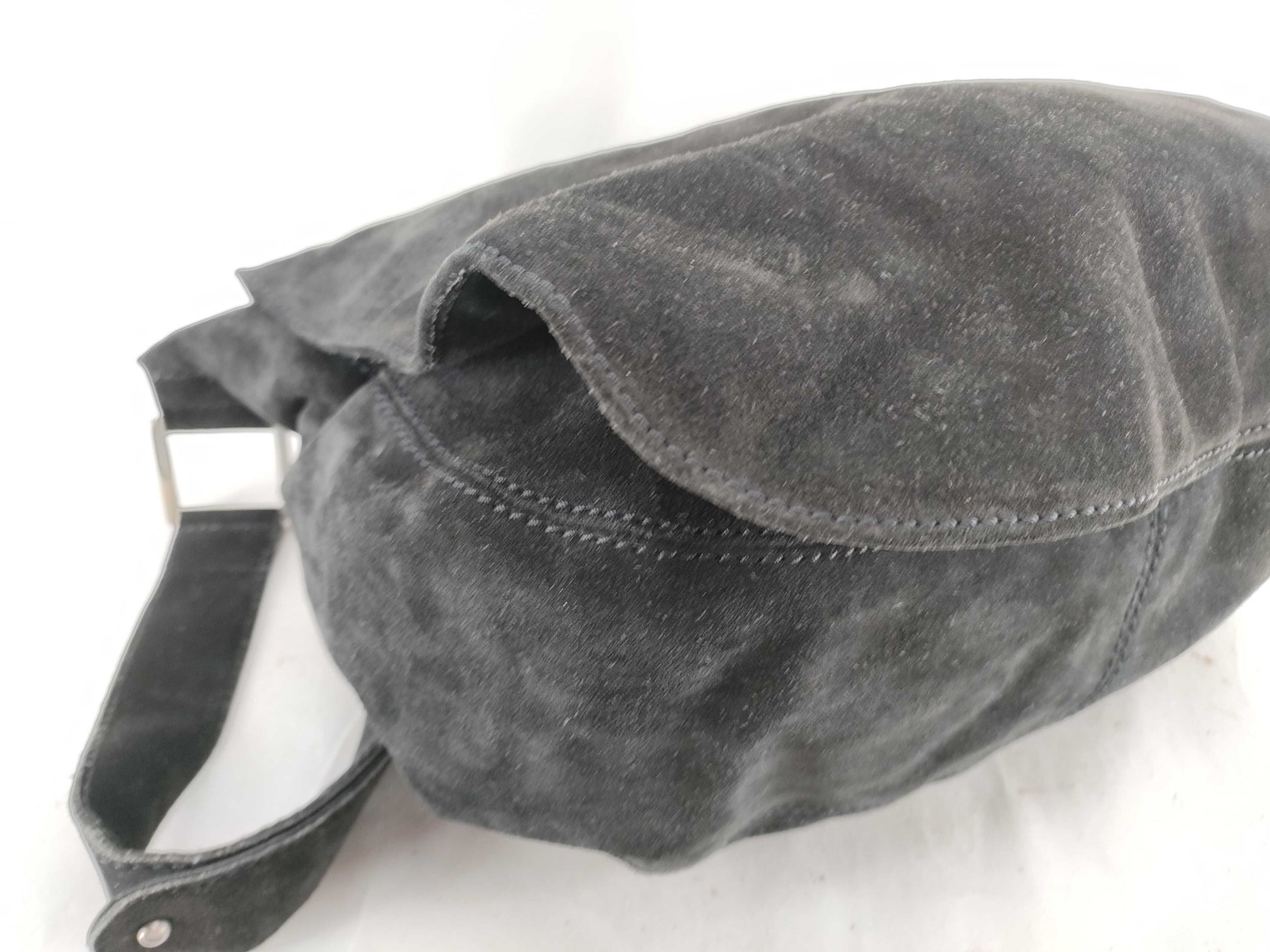 BOTTEGA VENETA Velvet Messenger Bag Shoulder Bag