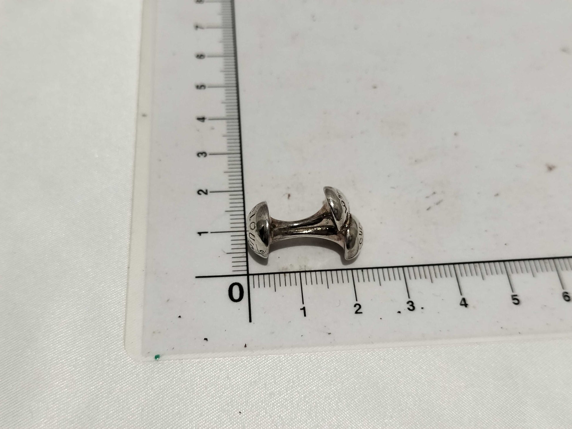 LOUIS VUITTON Bouton Deux Cufflinks Tie Clip/Cufflinks