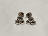 LOUIS VUITTON Bouton Deux Cufflinks Tie Clip/Cufflinks