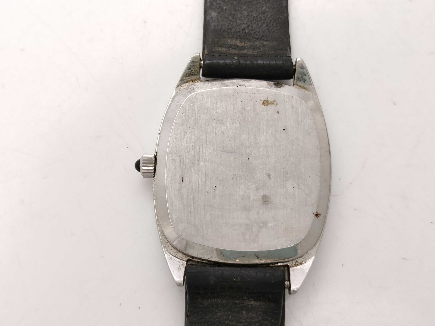 OMEGA De Ville Silver Dial Stainless Steel x Leather/Hand-Wound Women's Watch