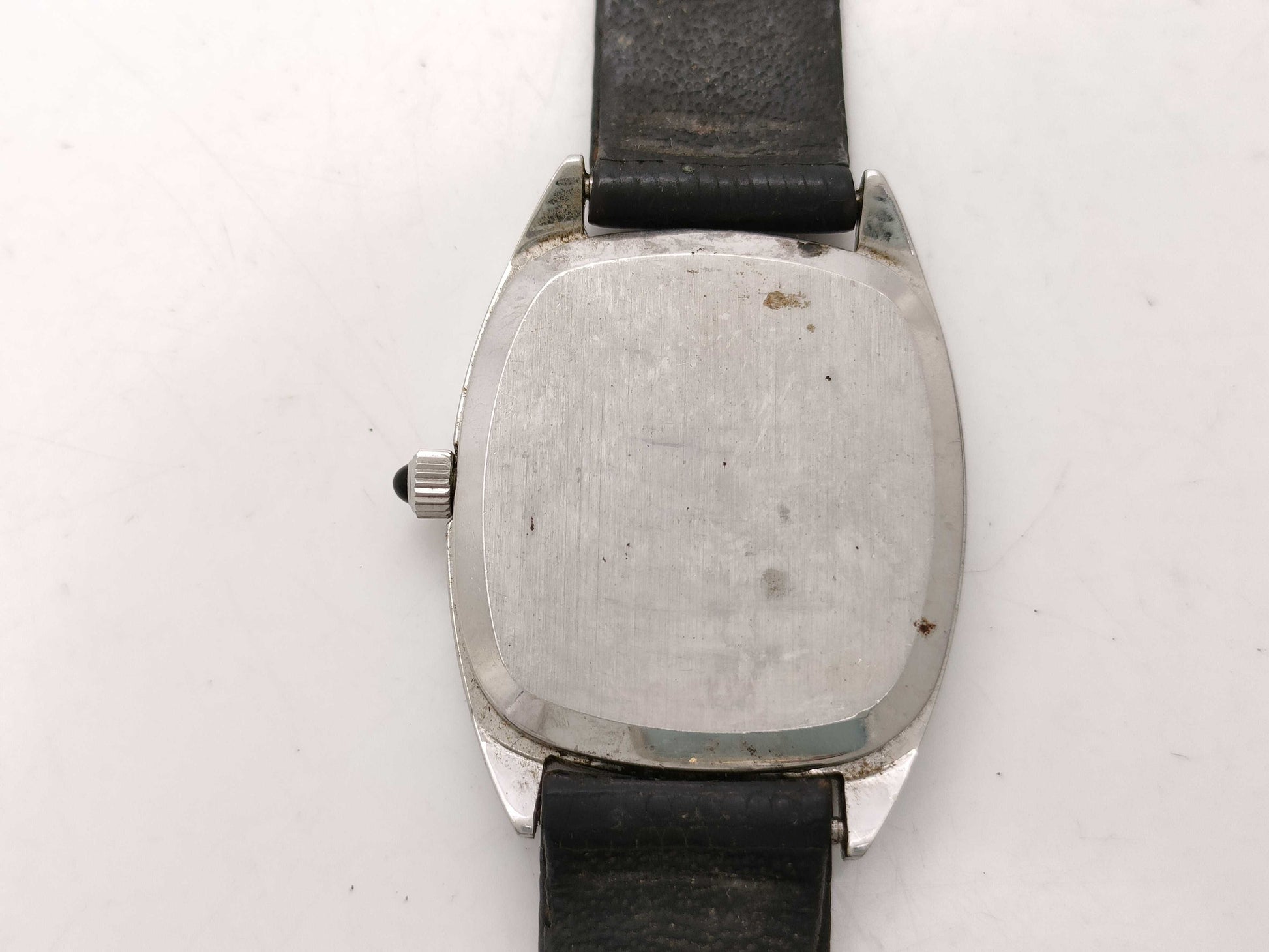 OMEGA De Ville Silver Dial Stainless Steel x Leather/Hand-Wound Women's Watch