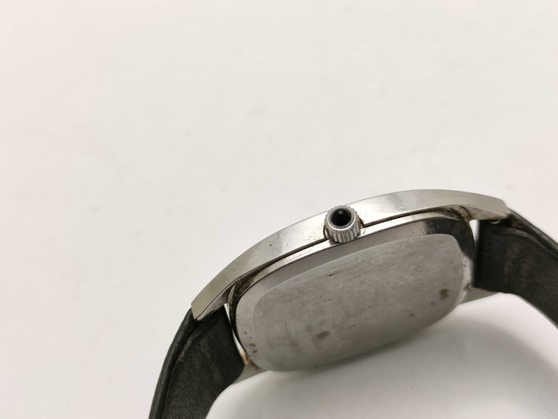 OMEGA De Ville Silver Dial Stainless Steel x Leather/Hand-Wound Women's Watch