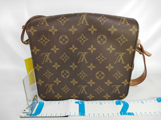 LOUIS VUITTON Monogram Cartesiere MM Shoulder Bag