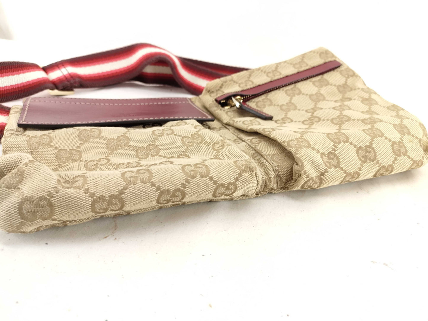 GUCCI GG Canvas Waist Pouch 28566 492783 Waist Bag Waist Bag