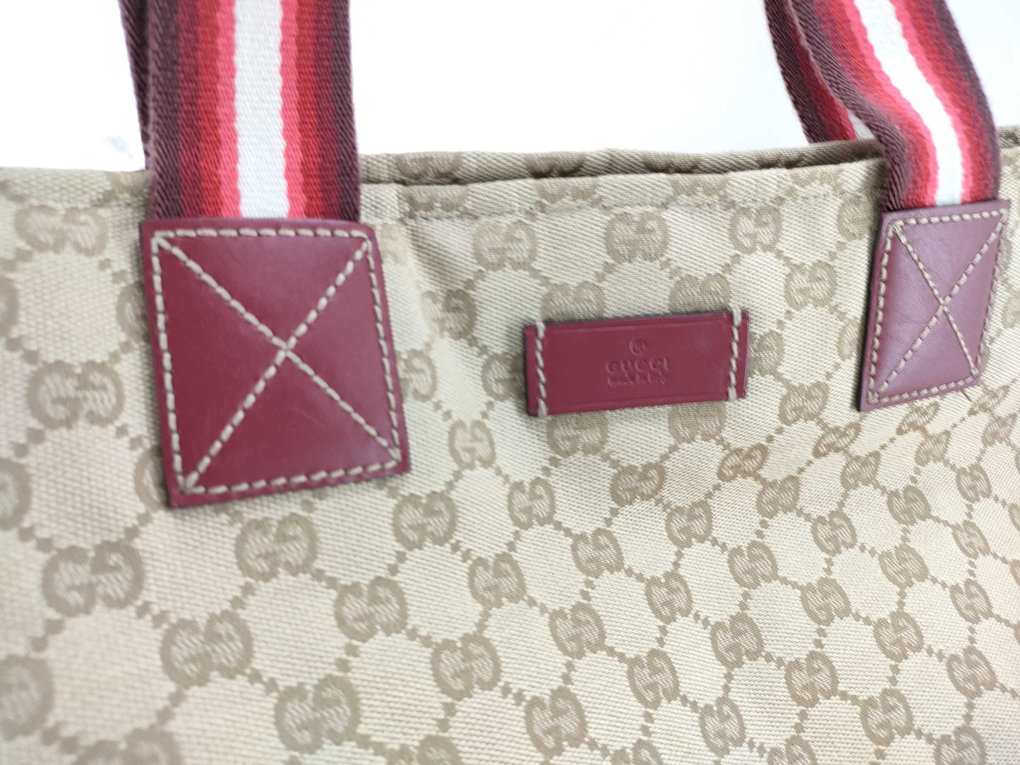 GUCCI GG Canvas Tote Bag 131233 002404 Tote Bag