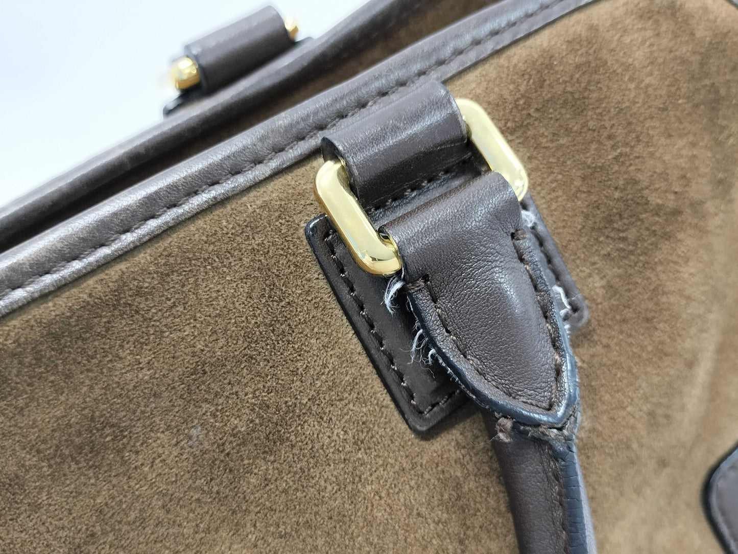 LOEWE Amazona Suede Handbag